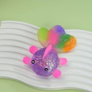 Large Tail Goldfish Squishy Stress Relief Fidget Toy Gift
