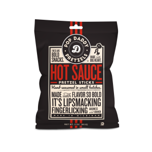 Seasoned Pretzels - 3oz - Hot Sauce (NEW 12CT)