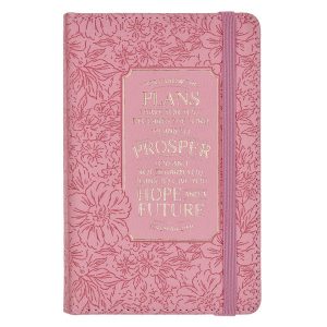 Small Notebook Elastic Closure HC I Know The Plans Jer 29:11