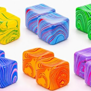 MINIATURE SWIRL CUBE SQUISHY