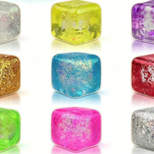 MINI GLITTER CUBE SQUISHY