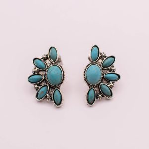 Desert Bloom Turquoise Earrings