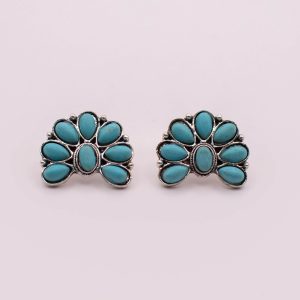 Sunrise Hope Turquoise-Style Earrings
