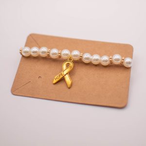Golden Hope Pearl Bracelet