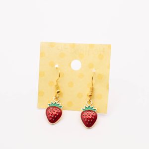 Sweet Moments Strawberry Drop Earrings