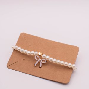 Tied With Hope Pearl Bracelet