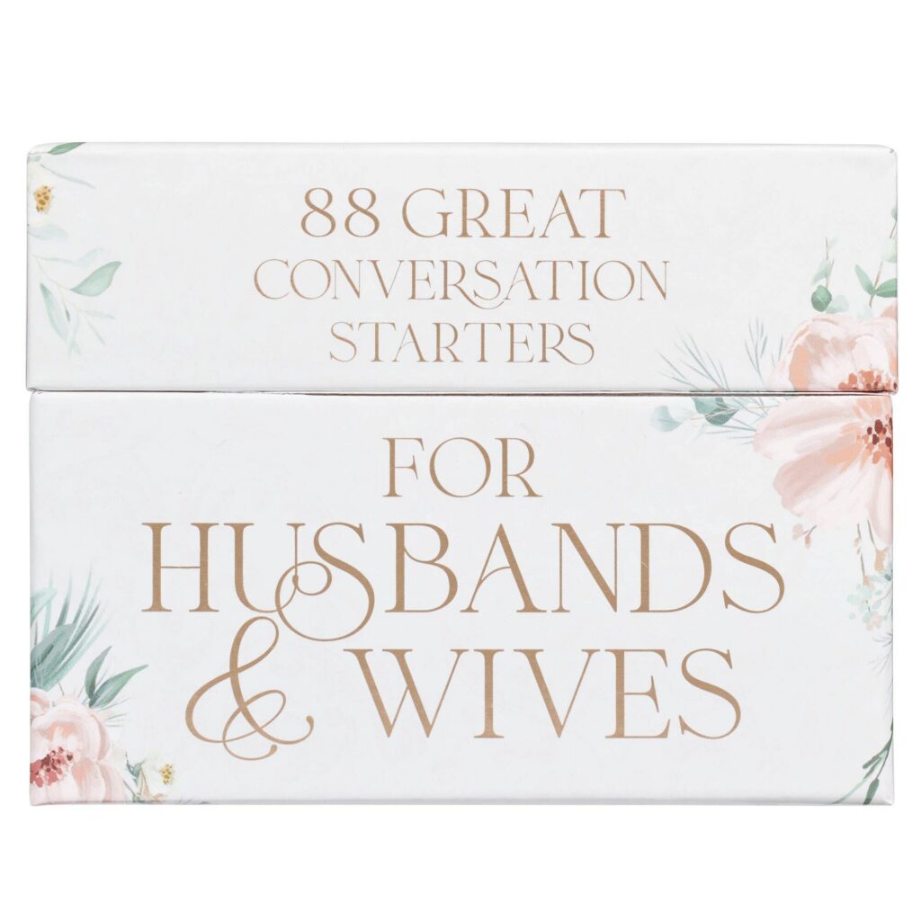 88 Great Conversations Starters for Husbands & Wives–Floral